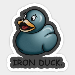 Iron Duck Sticker